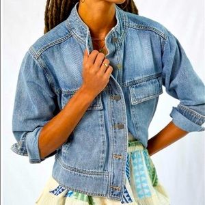 NWT Anthropologie Jean Jacket